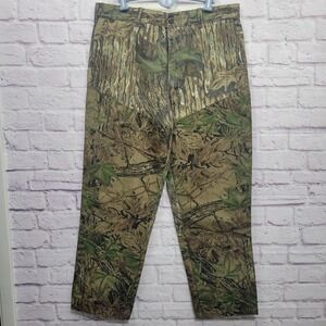 Rattlers Brand Realtree Camo Hunting Pants Sz 37/38x31 Canvas Outdoor Sportsman